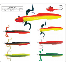 Noval Design Attractive Soft Fishing Eel Lure